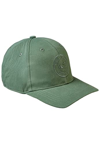 camel active Herren Basic Cap aus Reiner Baumwolle Grün, Menswear-OS von camel active