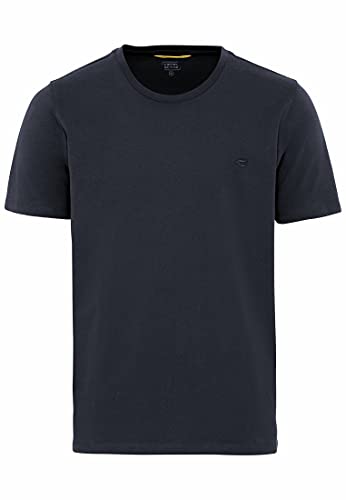 camel active Herren Basic Kurzarm T-Shirt mit Rundhalsausschnitt aus Reiner Baumwolle Dunkelblau, menswear-4XL camel active Herren Basic Kurzarm T-Shirt mit Rundhalsausschnitt aus Reiner Baumwolle Dunkelblau, menswear-4XL von camel active