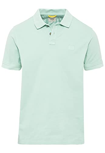 camel active, Kurzarm Polohemd Poloshirt Pique Pastellgrün XL von camel active