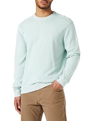 camel active Herren Sweatshirt aus Baumwolle Grün menswear-3XL von camel active