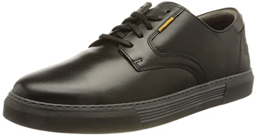 camel active Herren Bayland Low Lace Shoe Sneaker, Black, 41 EU von camel active