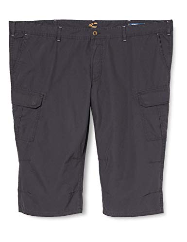 Camel Active Herren Camel Active Bermuda Cargo Hose, Dark Grey 503, 32 von camel active