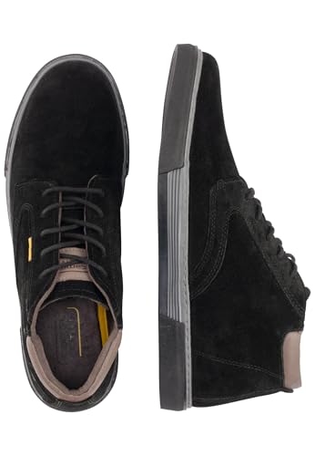 camel active Herren Blake Sneaker high aus Leder Schwarz menswear-42 camel active Herren Blake Sneaker high aus Leder Schwarz menswear-42 von camel active