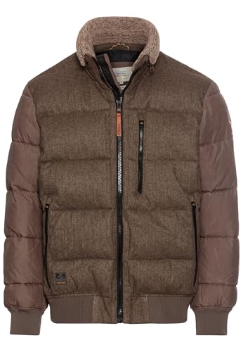 camel active Herren Blouson mit Stehkragen Braun, menswear-48 von camel active