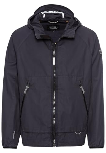 camel active Herren Blouson mit reflektierenden Details Dunkelblau, menswear-54 von camel active