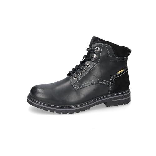camel active Herren CABT003 Mode-Stiefel, Schwarz Cognac, 43 EU von camel active