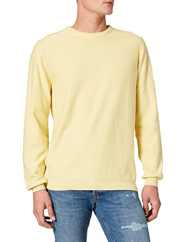 camel active, Herren Crew Neck Rundhals Pullover Pulli Feinstrick Yellow XL von camel active