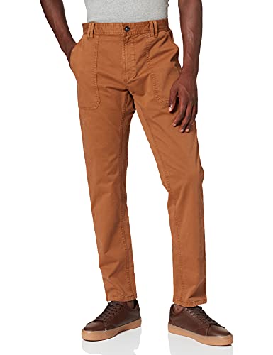 camel active Herren Chino aus Baumwoll-Mix 34 Braun menswear-34/34 von camel active