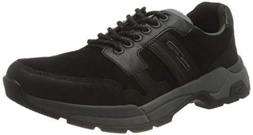 camel active Herren Cirrus Sneaker, Black/Grey, 41 EU von camel active