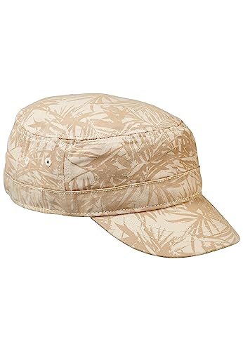 camel active Herren Kuba Cap mit Palmendruck Beige Menswear-OS von camel active