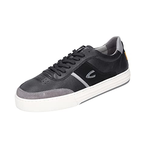 camel active Herren Discover Sneaker, Black/Grey, 42 EU von camel active