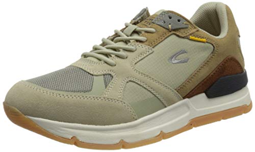 camel active Herren Drift Sneaker, Sand, 41 EU von camel active