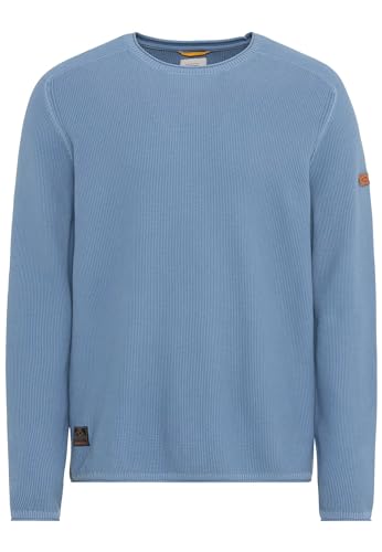 camel active Herren Feinstrickpullover aus Organic Cotton Blau, Menswear-XL von camel active