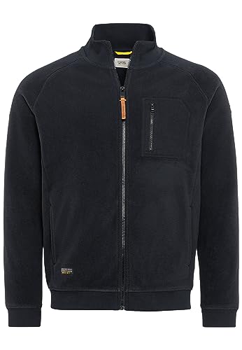 camel active Herren Fleecejacke aus recyceltem Polyester Dunkelblau, Menswear-L von camel active