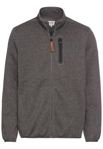 camel active Herren Fleecejacke mit Reißverschluss Grau, Menswear-XXL von camel active