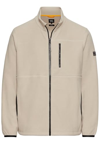 camel active Herren Fleecejacke mit Stehkragen Beige, Menswear-XXL von camel active