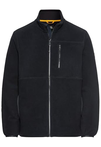 camel active Herren Fleecejacke mit Stehkragen Dunkelblau, Menswear-XXL von camel active