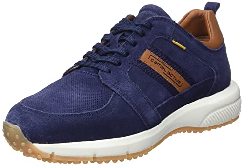 camel active Herren Flux Sneaker, Navy Blue, 40 EU von camel active