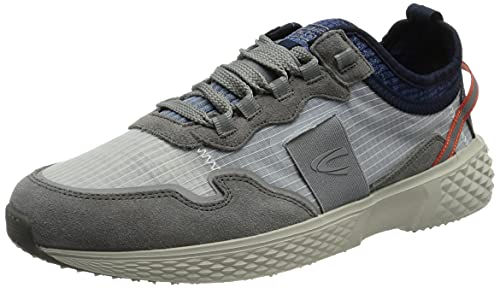 camel active Herren Fly River Sneaker, Frost Grey, 41 EU von camel active