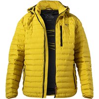 camel active Herren Funktionsjacke gelb Mikrofaser unifarben von camel active
