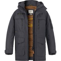 camel active Herren Funktionsparka Grau Mikrofaser unifarben von camel active