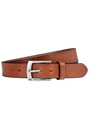 camel active Herren Gürtel aus Leder Cognac, menswear-XXL von camel active