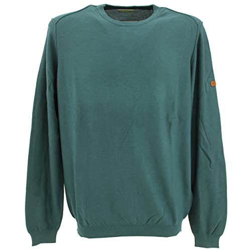 camel active, Herren Crew Neck Rundhals Pullover Pulli Feinstrick Tropical Green L von camel active