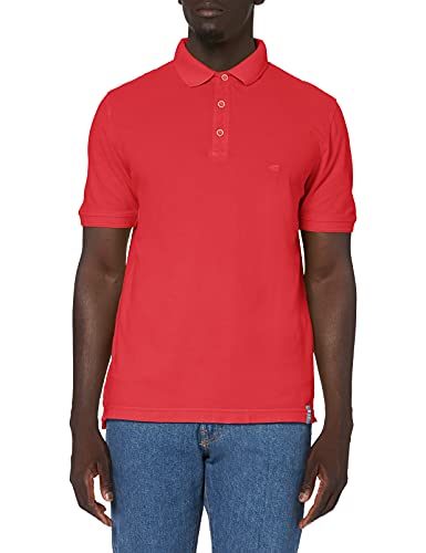 Camel Active Herren Camel Active H-polos 1/2 Arm Poloshirt, Rot (Red Los 44), L von camel active