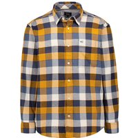 camel active Herren Hemd blau Flanell von camel active