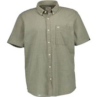 camel active Herren Kurzarmhemd grün gestreift von camel active
