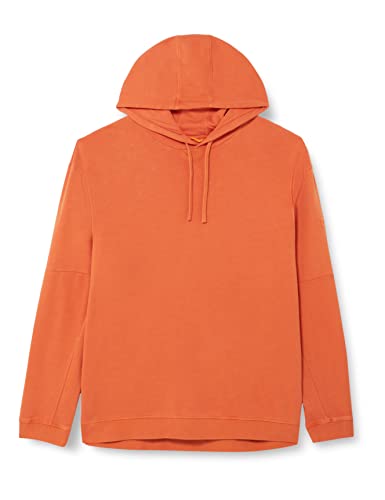 camel active Herren Hoodie aus Reiner Baumwolle Orange Menswear-L von camel active