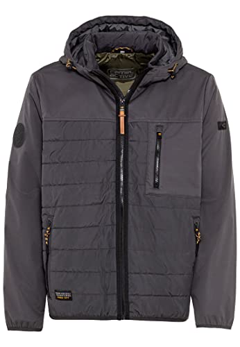 camel active Herren Hybrid-Blouson mit Kapuze Grau menswear-52 camel active Herren Hybrid-Blouson mit Kapuze Grau menswear-52 von camel active