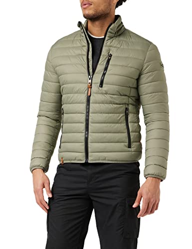 camel active Herren Jacke Leichte Steppjacke Ohne Kapuze, Grün, 25 von camel active
