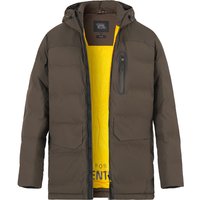 camel active Herren Funktionsparka braun Mikrofaser unifarben von camel active