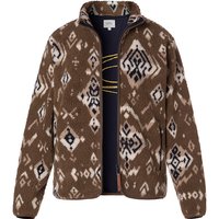 camel active Herren Fleecejacke braun gemustert von camel active