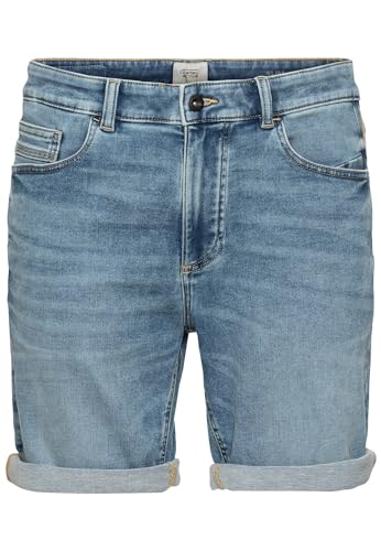 camel active Herren Jeans 5-Pocket Shorts, Hellblau, 50W EU von camel active