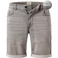 camel active Herren Jeansshorts grau Baumwoll-Stretch von camel active