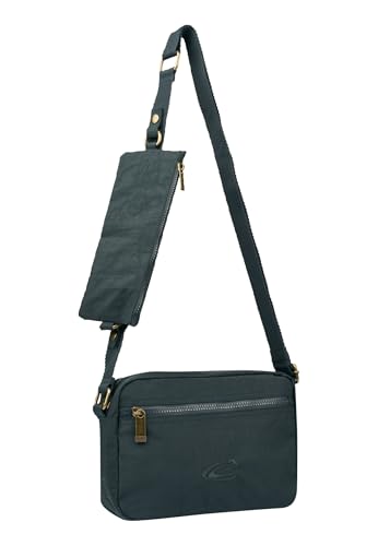 camel active Herren Umhängetasche mit verstellbarem Schulterriemen Dunkelblau, Menswear-M von camel active