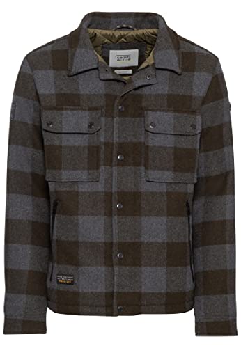 camel active Herren 430110/8O26 Blouson, Dark Brown, 50 von camel active