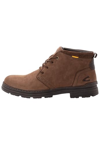 camel active Herren Kent Schnürboots aus echtem Leder Cafe, menswear-45 von camel active