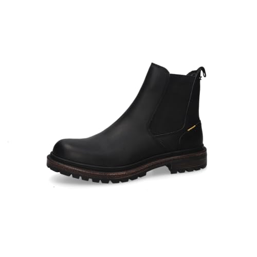 camel active Herren Klassische Stiefeletten, Männer Stiefeletten,Wechselfußbett,wasserabweisend,warm gefüttert,schwarz,44 EU von camel active