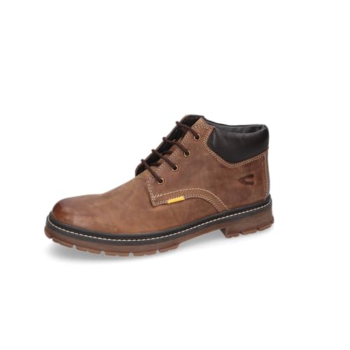 camel active Herren Klassische Stiefeletten, Männer Stiefeletten,Wechselfußbett,wasserabweisend,warm gefüttert,tan,43 EU von camel active