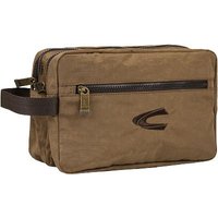 camel active Herren Kulturtasche braun Mikrofaser von camel active