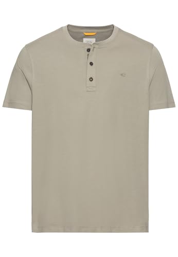 camel active Herren Kurzarm Henley T-Shirt mit Knopfleiste Khaki, menswear-6XL camel active Herren Kurzarm Henley T-Shirt mit Knopfleiste Khaki, menswear-6XL von camel active