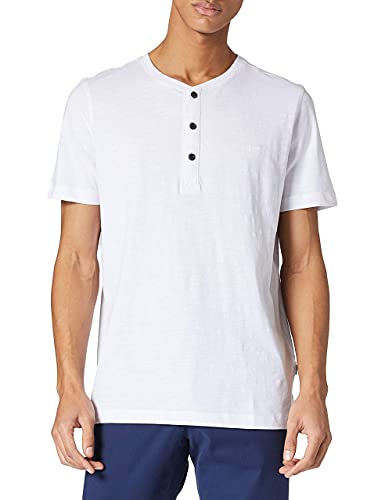 camel active Herren Kurzarm Henley T-Shirt mit Knopfleiste Weiß menswear-5XL camel active Herren Kurzarm Henley T-Shirt mit Knopfleiste Weiß menswear-5XL von camel active