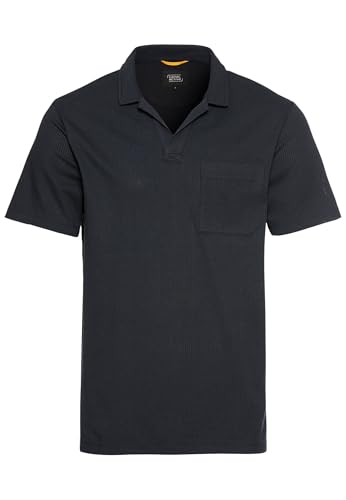 camel active Herren Kurzarm Poloshirt mit Brusttasche Dunkelblau, Menswear-XL von camel active