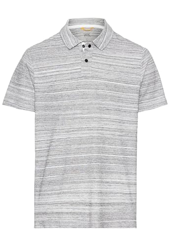 camel active Herren Kurzarm Poloshirt mit Cooling Effekt Grau, Menswear-XXL von camel active