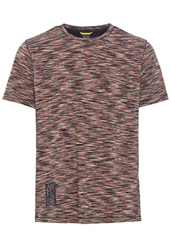 camel active Herren Kurzarm T-Shirt aus Baumwolle Rot Menswear-L von camel active