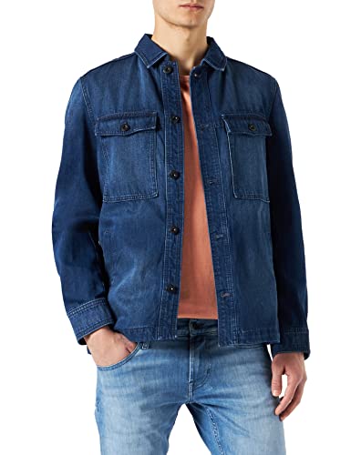 camel active Herren Lässiger Blazer 442035/7I03, Indigo, 60 von camel active