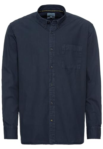 camel active Herren Langarm Hemd aus Reiner Baumwolle Dunkelblau menswear-3XL camel active Herren Langarm Hemd aus Reiner Baumwolle Dunkelblau menswear-3XL von camel active